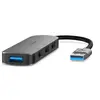 NEDIS Hub USB USB-A Mâle 4x USB A Female 4-Port port(s) USB 2.0 / USB 3.2 Gen 1 Alimenté par port USB