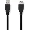 Nedis CCGL61010BK30 câble USB USB 3.2 Gen 1 (3.1 Gen 1) 3 m USB A Noir