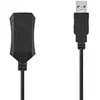 Câble USB NEDIS CCGL60EXTBK200 20 m USB 2.0 Extension Active Noir