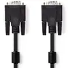 Nedis Câble VGA - VLCP - 1.5 à 2 mètres - Mâle 15 broches - Blindé - Ferrite