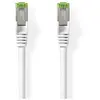 Nedis Câble réseau CAT 8.1 RJ45 mâle RJ45 Mâle 1,00m Rond LSZH Blanc