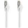 Nedis Câble réseau CAT 8.1 RJ45 mâle RJ45 Mâle 2,00m Rond LSZH Blanc