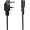 Nedis - Cable dalimentation uk male iec 320 c7 200 m oui 2 x 075 mm cu...