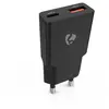 Nedis Chargeur mural 20W USB + USB-C GaN PD3.0 (Noir)