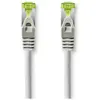 Nedis Câble réseau CAT7 S/FTP RJ45 RJ45 5,0 M Rond LSZH Gris