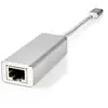 NEDIS Adaptateur réseau USB CCTB64950AL02 Argent