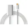 Nedis CCTB64680AL20 câble vidéo et Adaptateur 2 m HDMI Type A (Standard) USB Type-C Argent