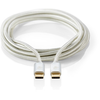 Nedis CCTB60800AL20 câble USB USB 2.0 2 m USB C Argent - Neuf
