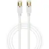 Nedis Câble réseau Cat 6 F/UTP, RJ45 (8P8C) mâle - RJ45 (8P8C) mâle, Blanc, 5 m