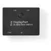 Commutateur bidirectionnel DisplayPort Nedis CSWI3702BK Noir