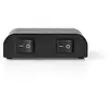 Nedis ASWI2602BK - Commutateur audio - 2 x audio - de bureau