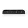 Nedis 4-Way Speaker Control Box - Commutateur audio - 4 x audio - de bureau