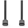 Nedis CCGW64750BK10 câble USB USB 3.2 Gen 2 (3.1 Gen 2) 1 m USB C Noir
