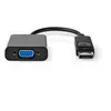 Nedis Adaptateur DisplayPort vers VGA (Noir)