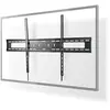 Support TV mural fixe - NEDIS - TVWM2070BK - 60-100" - 75 kg - Acier / Métal - Noir