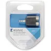 adaptateur audio 3.5mm mâle - 2 x RCA femelle