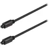 König optische kabel TosLink male - male 2,00 m zwart