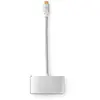 Câble Adaptateur Multiple Nedis Usb Type-c Usb-a Vga Argenté