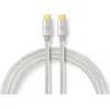 Câble USB 3.1 (Gen1) Type-C Mâle - Type-C Mâle 2,0 m Aluminium