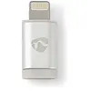 NEDIS - Adaptateur Lightning Apple - Apple Lightning - USB Micro B fem...