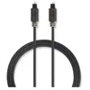 Nedis Câble audio optique toslink mâle - toslink mâle 1,0 m anthracite