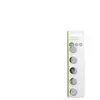 Nedis BALCR20325BL Pile-Bouton au Lithium CR2032 3 V 5 pièces Blister