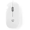Souris Filaire - Nedis - ALPEXE-3182 - 1000 ppp - Ergonomique - 3 boutons - Blanc