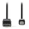 NEDIS Câble DisplayPort mâle vers Mini DisplayPort mâle 4K Noir (2 m)