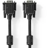 NEDIS VGA Cable - VGA Male - VGA Male - 10 m - Noir