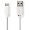 Nedis Sync and Charge Kabel Apple Lightning USB A Male 1,0 m Wit