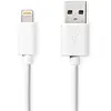 NEDIS Valueline - Câble Lightning - USB mâle pour Lightning mâle - 3 m - blanc - rond