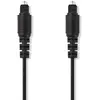Nedis Câble audio optique toslink mâle - toslink mâle 2,0 m noir