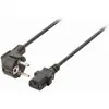 NEDIS Power Cable - Schuko Male Angled - IEC-320-C13 - 5.0 m - Noir
