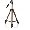 Nedis TPOD2100BZ trépied Universel 3 pieds Bronze, Argent