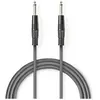 Nedis Câble Audio Asymétrique 6.35 mm Mâle/Mâle Gris - 3 m