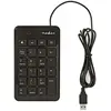 Nedis - Pavé numérique - USB - noir