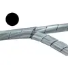 Gaine de rangement pour câbles - 100 mm - longueur - 10 m (noir)