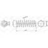 Ressort de suspension MONROE OESpectrum SPRINGS SP3487 SP3487