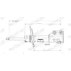 Amortisseur G9608 Monroe Opel; Peugeot Monroe G9608