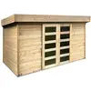 Solid Abri de jardin moderne Stockholm 363x245cm traite autoclave