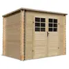 SOLID Abri de jardin en Bois - Bois - 9,03m2