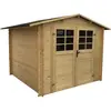 Solid Abri jardin bois traditionnel - 8.88 m2 - 2.98 x 2.98x 2.18 m - 28 mm