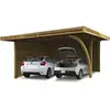 Solid Carport Combination 5064X6064