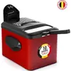 FriFri Frifri 1905RDUO - Friteuse - 3.5 litres - 3.2 kWatt - rouge