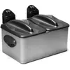 Friteuse Zone Froide - FriFri - DUO - 2*3200watt - 2*3,5 L - 2*1kg
