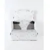Réhausseur chaise déperlant imprimé - NOUKIE'S - Lina & Joy - Matière imperméable - Blanc - Bébé - Mixte