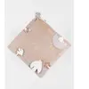 Noukie's Couverture multi-activités Bali, Moka & Snow (45x45 cm)