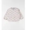 Noukie's Bavoir à manches powder pink Mix & Match