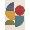 Tapis 120 x 170 cm TOPIKA coloris multicolore
