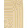 Tapis 160x230 cm SUNNY coloris jaune